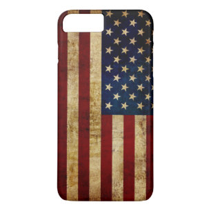 USA / Grunged flag iPhone 8 Plus/7 Plus Case