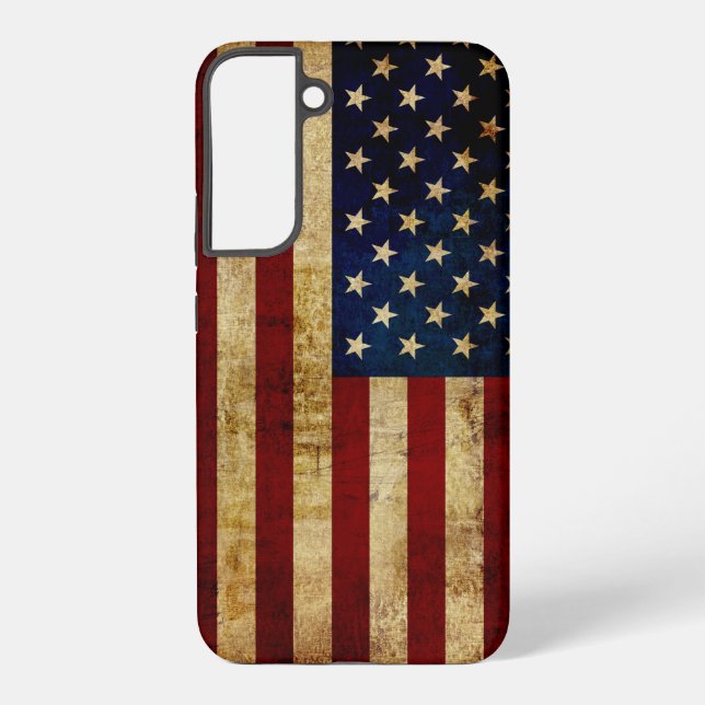 USA / Grunged flag Samsung Galaxy S22+ Case (Back)