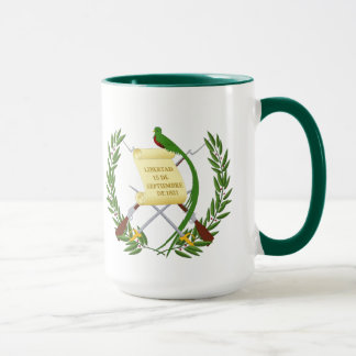 USA Guatemala Heart flags Hispanic Heritage  Mug