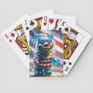 USA Gummy Bear Playing Cards
