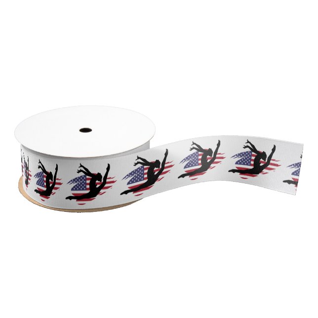 USA Gymnast 1.5" Grosgrain Ribbon (Spool)