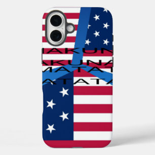 USA HAKUNA  MATATA iPhone 16 PLUS CASE