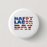 Usa Happy Labor Day Flag