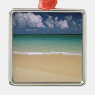 USA, Hawaii. Beach scene Metal Tree Decoration