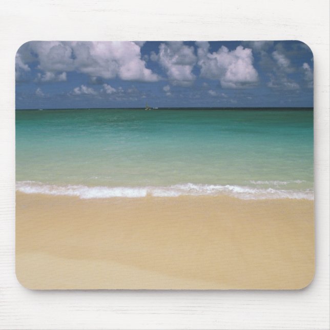 USA, Hawaii. Beach scene Mouse Mat (Front)