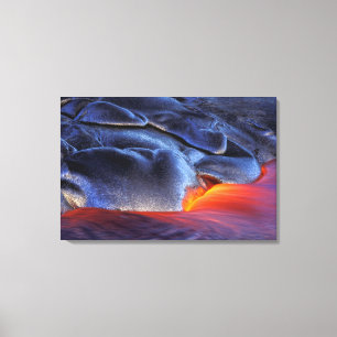 USA, Hawaii, Big Island, Kilauea, Volcanoes NP, Canvas Print