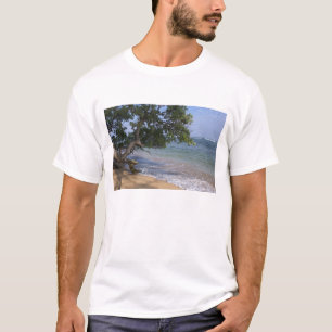 USA, Hawaii, Kauai, beach scenic. RF) T-Shirt