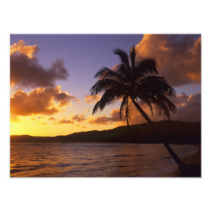 USA, Hawaii, Kauai, Colourful sunrise in a 2 Photo Print