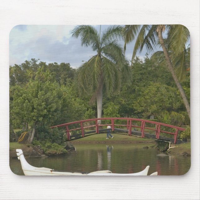 USA, Hawaii, Kauai, Smith Family Luau Garden Mouse Mat (Front)