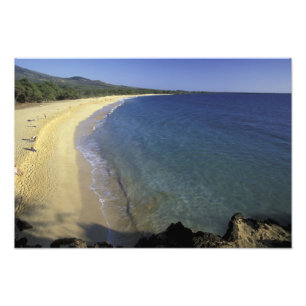 USA, Hawaii, Maui, Maui, Makena Beach, Photo Print