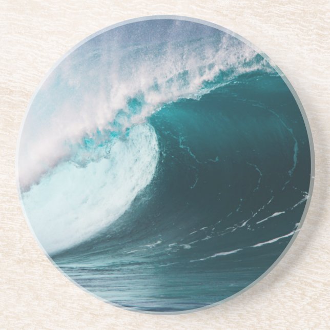 USA, Hawaii, Oahu, Large waves Coaster (Front)