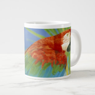USA, Hawaii. Parrot Large Coffee Mug