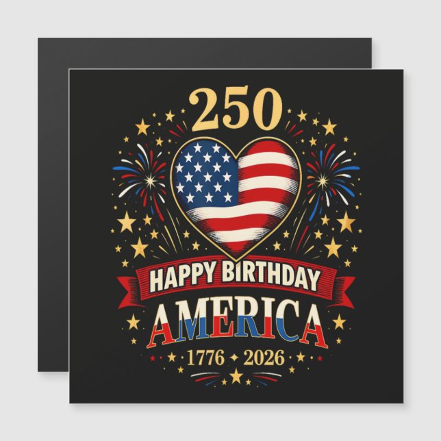 Usa Hearts 1776 2026 July 4Th (Front/Back)