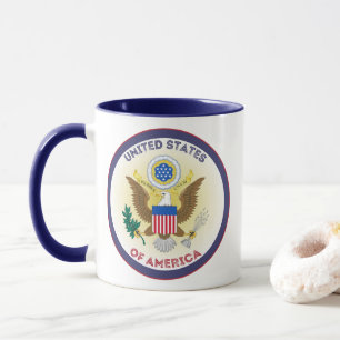 USA Heritage Emblem Mug