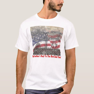 USA Heros God bless our troops with cross, vintage T-Shirt
