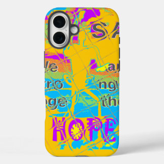 USA Hillary Hope Stronger Together iPhone 16 Plus Case
