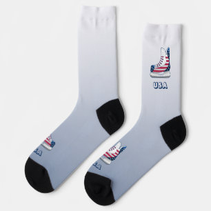 USA Hockey Skates Socks