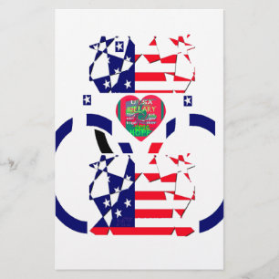 USA Hope Beautiful Amazing National Flag Design Ar