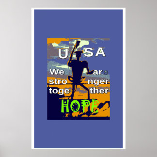 USA  Hope Poster