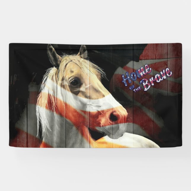 USA Horse Banner (Horizontal)