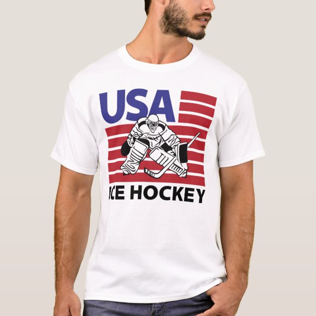 USA Ice Hockey T-Shirt (Front)