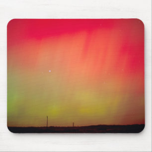 USA, Idaho. Aurora borealis, northern lights at 2 Mouse Mat