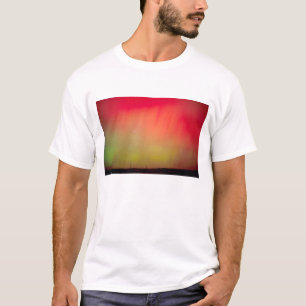 USA, Idaho. Aurora borealis, northern lights at 2 T-Shirt