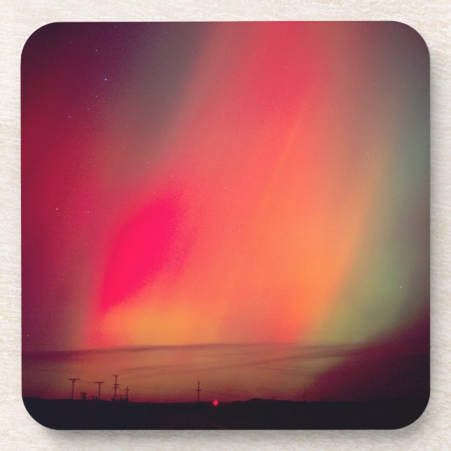 USA, Idaho. Aurora borealis, northern lights at Coaster (Front)