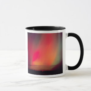 USA, Idaho. Aurora borealis, northern lights at Mug