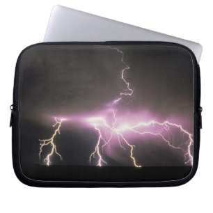 USA, Idaho. Lightning. Laptop Sleeve