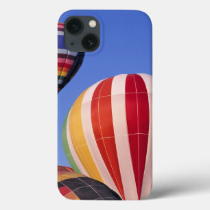 USA, Idaho, Teton Valley. Colorful hot-air iPhone 13 Case