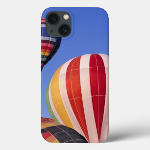 USA, Idaho, Teton Valley. Colorful hot-air iPhone 13 Case