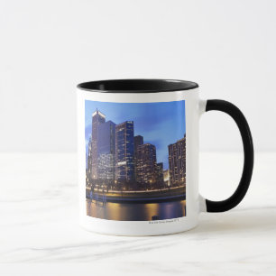 USA, Illinois, Chicago, City skyline of Randolph Mug