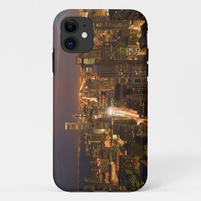 USA, Illinois, Chicago: Evening View of The Loop 2 Case-Mate iPhone Case (Back)