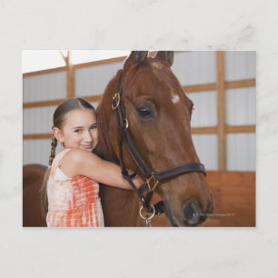 USA, Illinois, Metamora, Portrait of smiling Postcard