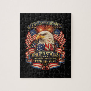 USA Independence 250th Anniversary 1776 2026 Jigsaw Puzzle