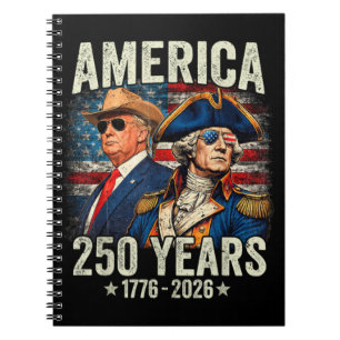 USA Independence 250th Anniversary 1776 2026 Notebook
