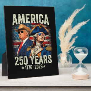 USA Independence 250th Anniversary 1776 2026 Plaque