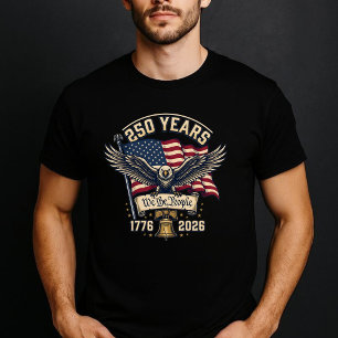 USA Independence 250th Anniversary 1776 2026 T-Shirt