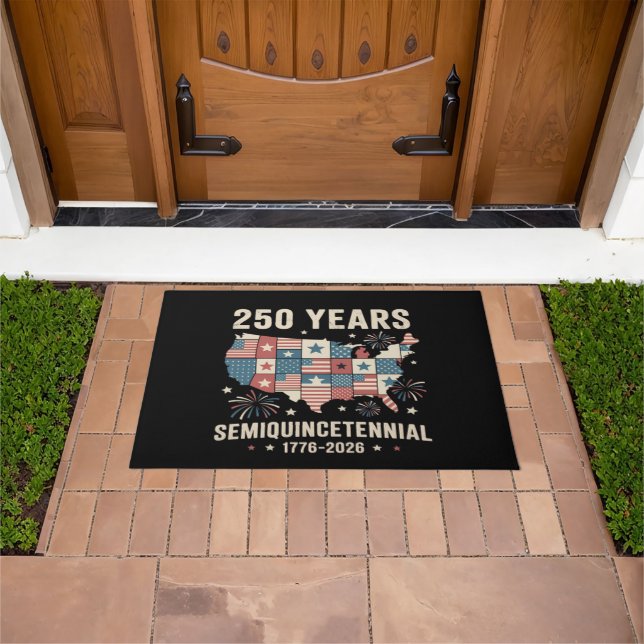 usa independence 250th anniversary doormat (Outdoor)