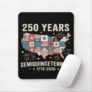 usa independence 250th anniversary mouse mat
