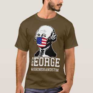 USA Independence Day 4th of July George Washington T-Shirt