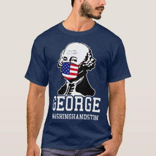 USA Independence Day 4th of July George Washington T-Shirt