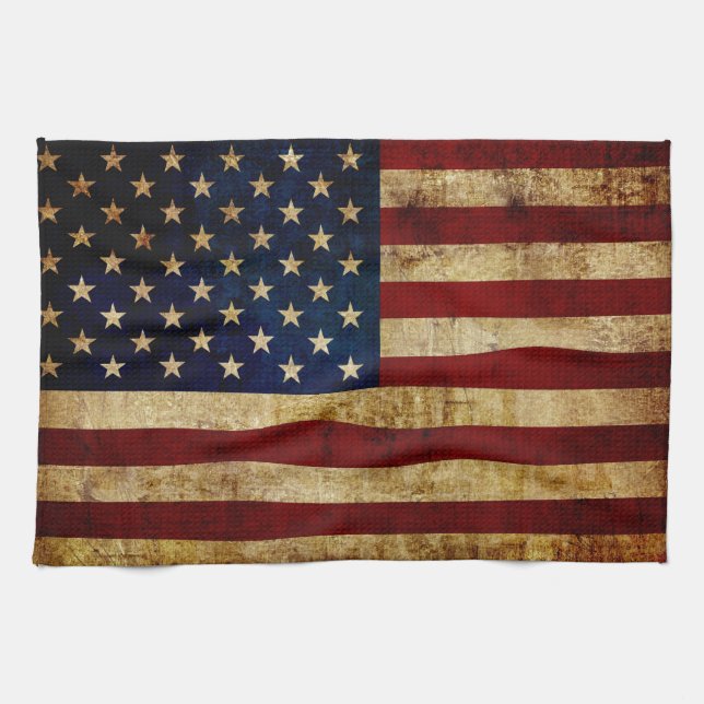 USA/Independence Day Tea Towel (Horizontal)