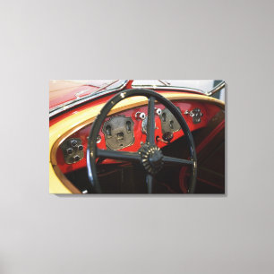 USA, Indiana, Auburn: Auburn, Cord, Duesenberg 2 Canvas Print
