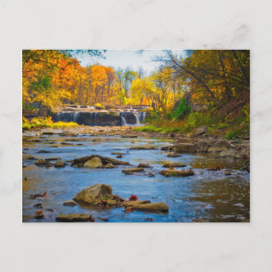 USA, Indiana. Cataract Falls State Recreation Postcard