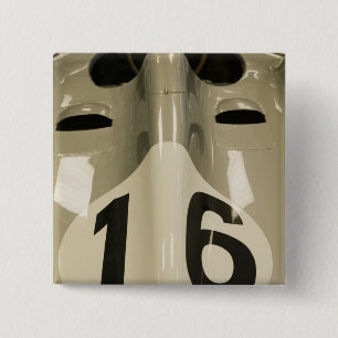 USA, Indiana, Indianapolis: Indianapolis Motor 4 15 Cm Square Badge