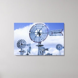 USA, Indiana, Kendallville: Mid, America 2 Canvas Print