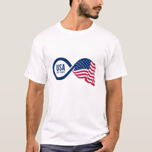USA Infinity Flag T-Shirt
