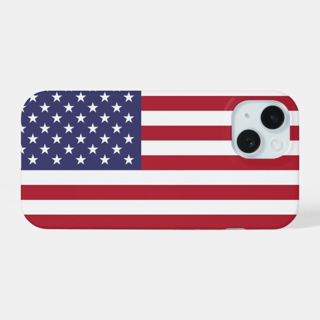 USA iPhone 15 CASE (Back Horizontal)